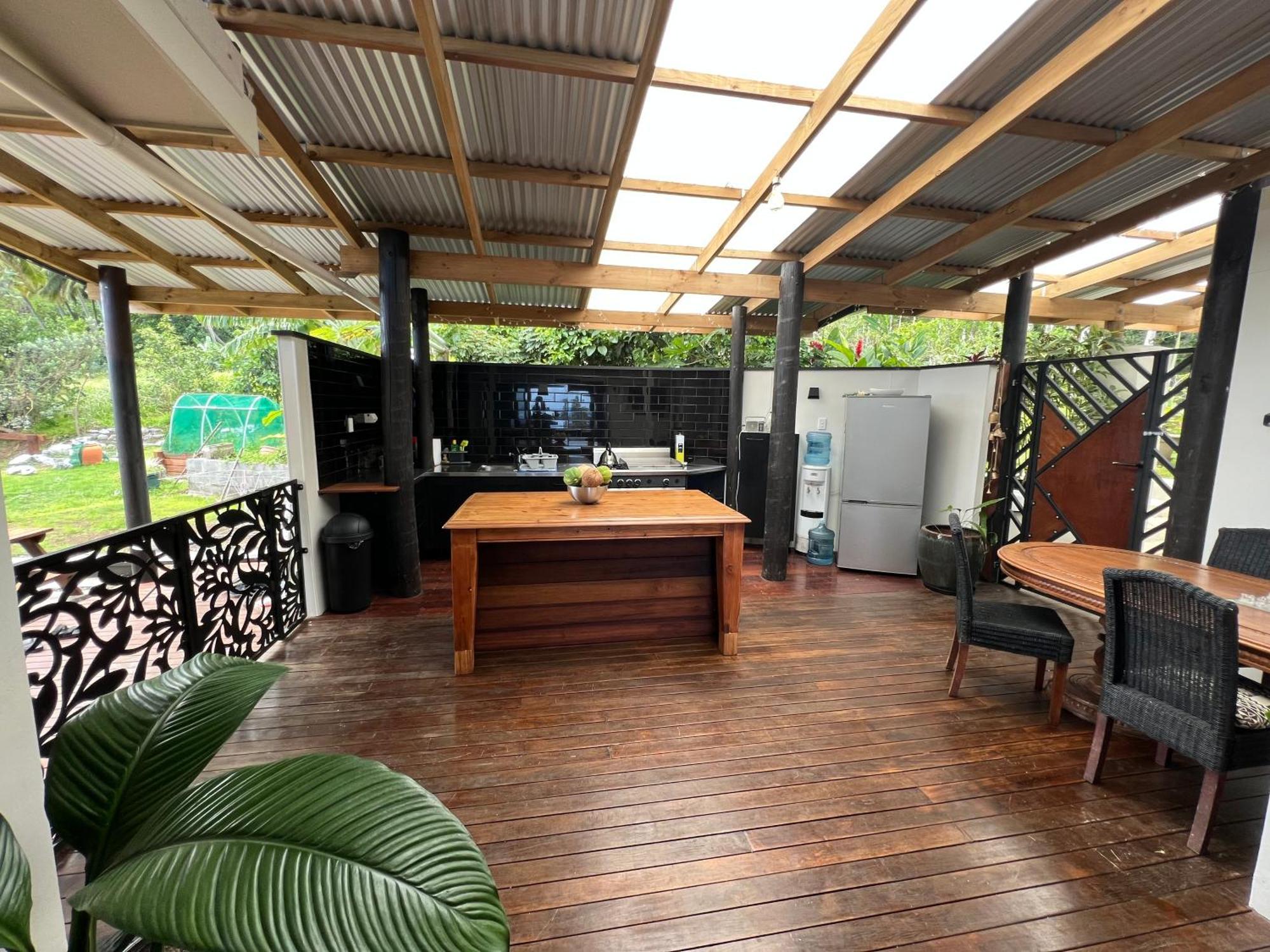 ラロトンガ島 Avocado Retreatヴィラ エクステリア 写真